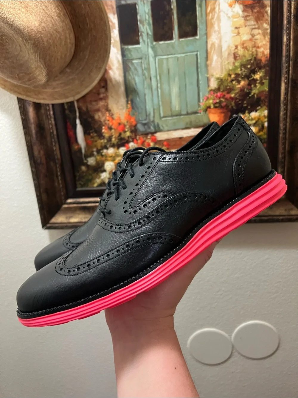 Cole Haan original Grand OS Wingtip Oxfords Classic Preppy Academia